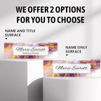 Personalized Name Plate for Desk Custom Acrylic Desk Name Plate Custom Employee - Image 5