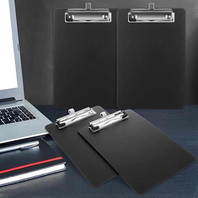 WOPPLXY 20 Pack Mini Clipboards, 6 x 9 Inch Small Clipboards Pocket Clipboard - Image 4