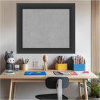 Amanti Art Black Framed Magnetic Board 25x29 Medium Vision Board - Image 6