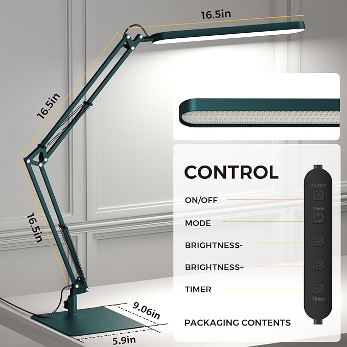 SKYLEO LED Desk Lamp with Slim Base - Image 3