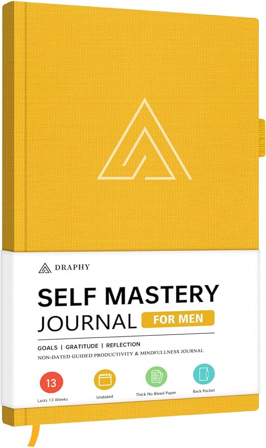 Draphy Self-Mastery Journal for Men by Draphy
