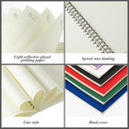 Leelosp 12 Pack Small Spiral Notebook A5 Lined College Ruled Spiral Journal - Image 2