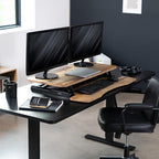 VIVO 36 inch Desk Converter, K Series, Height Adjustable Sit to Stand Riser - Image 2