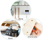 Weewooday 12 Pcs Digital Kitchen Magnetic Timer Bulk Classroom Count up - Image 4