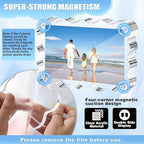 Aheroi Acrylic Picture Frames, 3 Pack 4x6 Clear Scalloped Photo Frame - Image 3