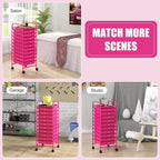 GLACER 10 Drawers Rolling Cart, Storage Cart - Image 8