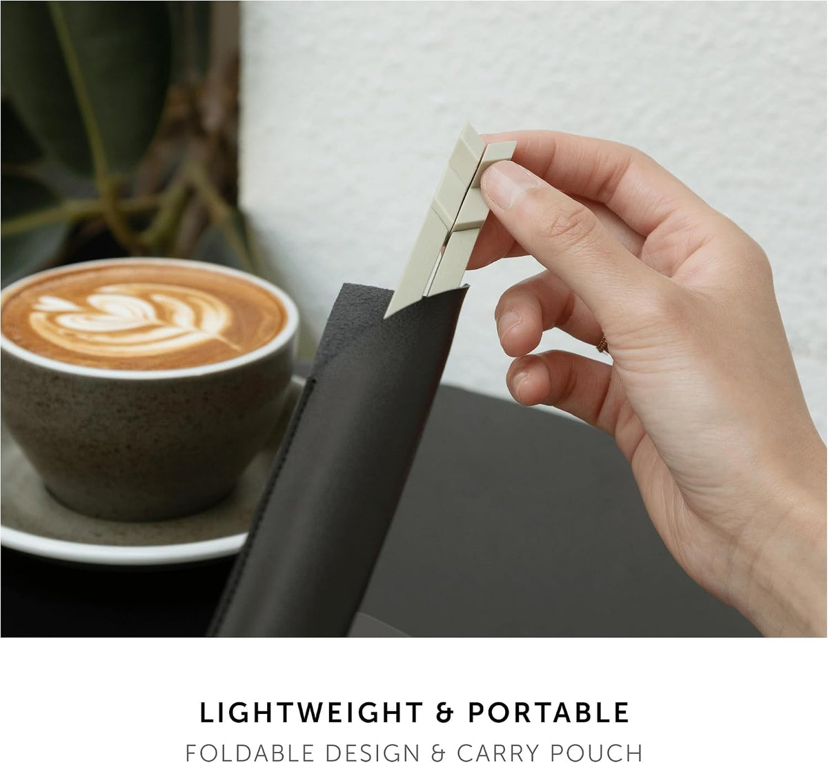 Native Union Fold Laptop Stand – Ultra-Slim Foldable & Portable Laptop St...