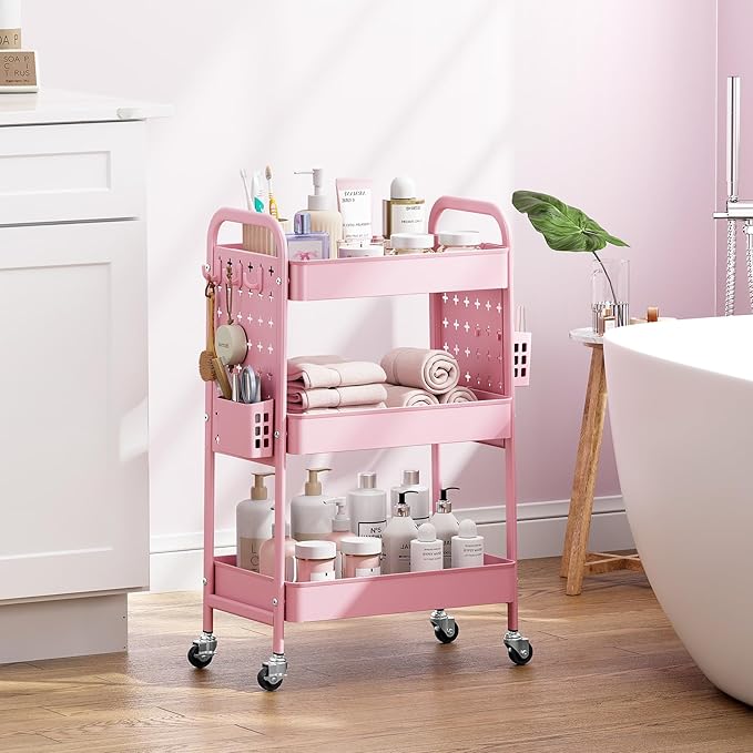KINGRACK 3 Tier Rolling Cart - Image 7
