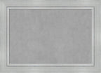 Amanti Art Silver Framed Magnetic Board 31x43 Large Vision Board