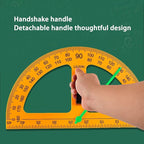 Magnetic Geometry Tool, School Supplies Protractor Compass Set, Teacher Board - Image 4