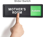 Mother's Room Sign – Privacy In Use / Available Slide Switch Sign, Premium - Image 4