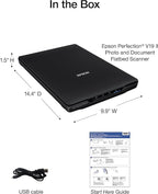 Epson Perfection V19 II Color Photo and Document Flatbed Scanner - Image 4