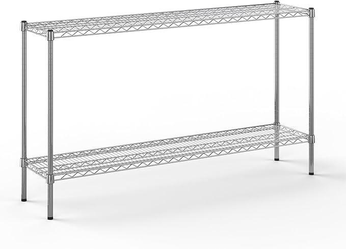 Regal Altair 14" Deep x 60" Wide x 34" Height Wire Shelving Kit | 2-Tier | NSF by Regal+Altair