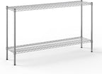 Regal Altair 14" Deep x 60" Wide x 34" Height Wire Shelving Kit | 2-Tier | NSF by Regal+Altair