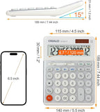 OSALO Desktop Calculators VAT Tax Function Large Display Big Buttons 12 Digit - Image 3