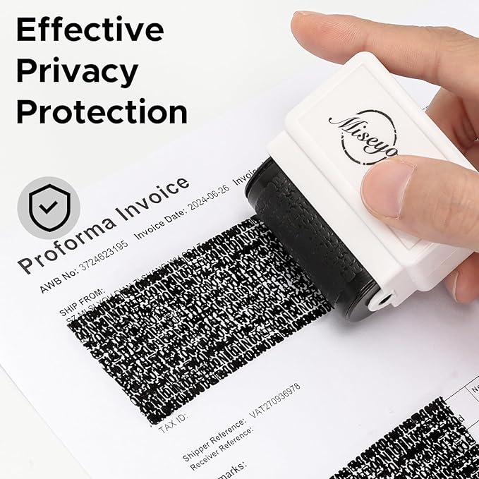 Miseyo Identity Theft Protection Roller Stamp Guard Your ID - Image 7