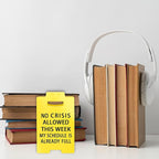 Smilelife Funny Office Cubicle Decor No Crisis Allowed This Week Desk Sign Team - Image 6