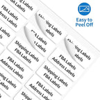 BESTEASY 30-up 100 Sheets 1" X 2-5/8" Address Shipping Labels - Image 3
