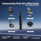 9 Inches to 15 Inches Short Office Chair Cylinder Replacement, 5.5" Stroke - Image 7