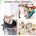 Bolaz Big Capacity Pencil Pen Case Pouch Bag School College Office Organizer - Image 7