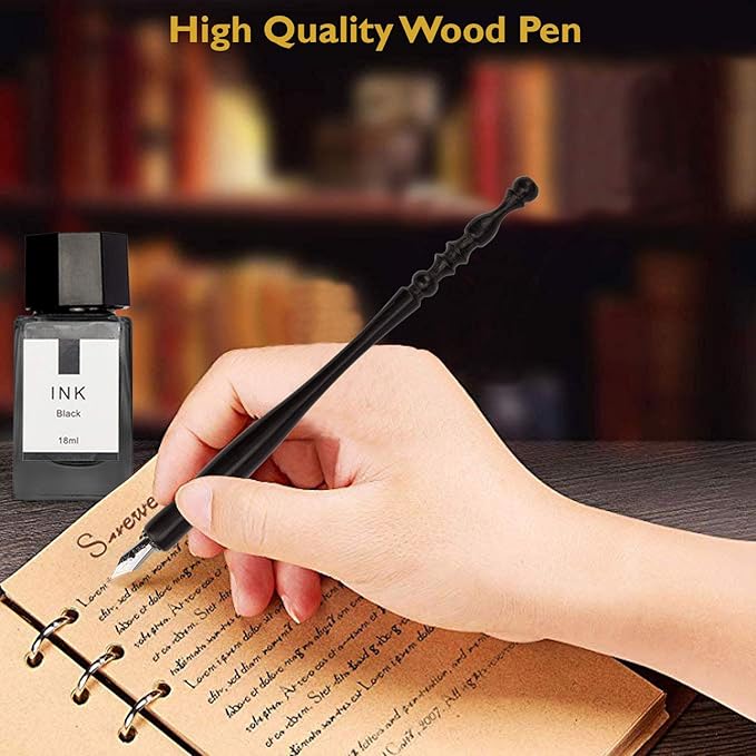 Trustela Calligraphy Set for Beginners, Dip Pen Set - Image 6