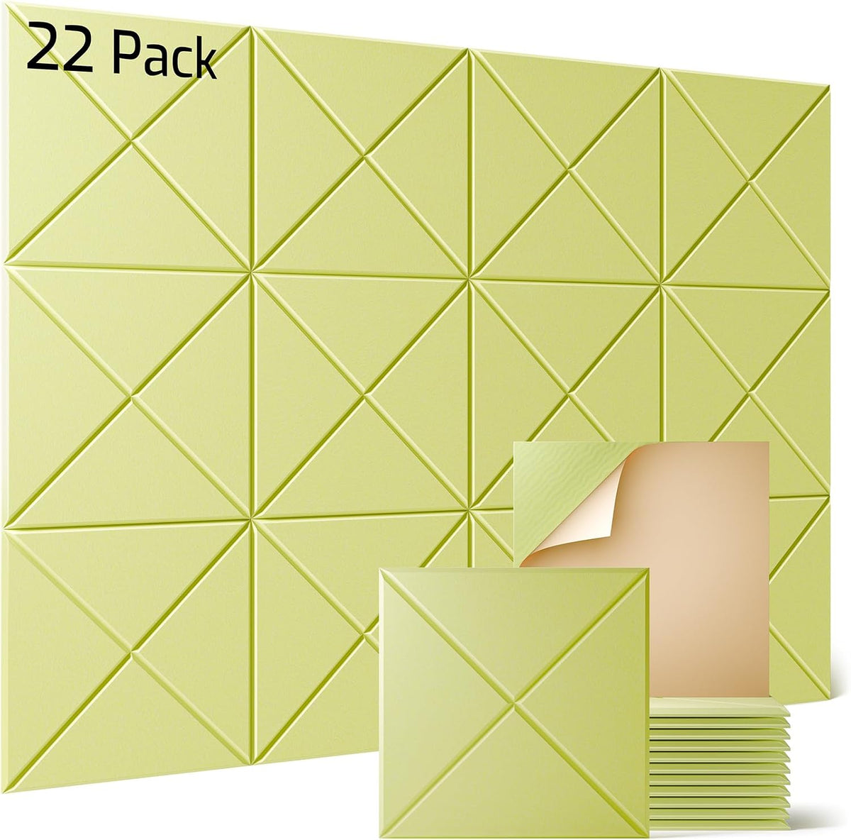 Sonicism 22 Pack X-Lined Acoustic Panels