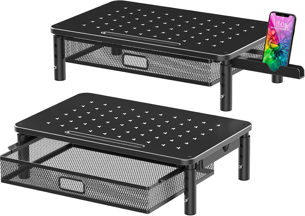 zimilar 2 pack monitor stand riser with metal, main product view