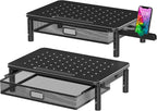 zimilar 2 pack monitor stand riser with metal, main product view