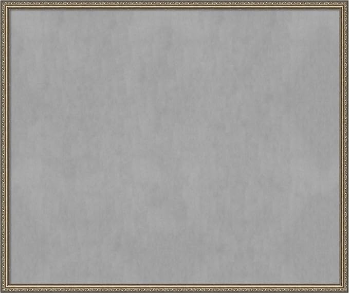 Amanti Art Silver Framed Magnetic Board 42x50 Oversize Vision Board by AmantiArt