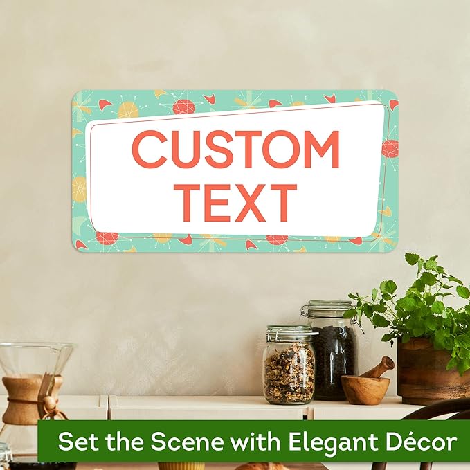 Custom Sign, Custom Street Sign, 11 Font Colors, 13 Font Styles, 4 Hole Options - Image 4