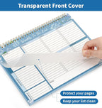 104 Pgs Weekly To Do List Notepad, 52 Duplex-Printed Undated Sheets 100 - Image 8