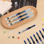 REVAIS Blue Gel Pens Pack of 6 | 0.6mm Smooth Writing Rollerball Pen | Premium - Image 2