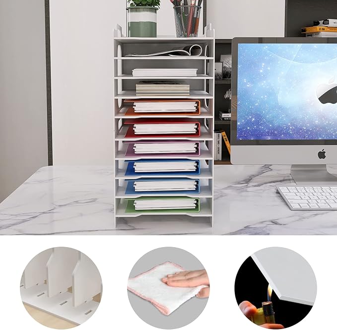 Natwind Office Stackable Paper Organizer - Image 6