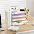 OPNICE Desk Organizer, 4-Tier Desktop File Organizer - Image 6