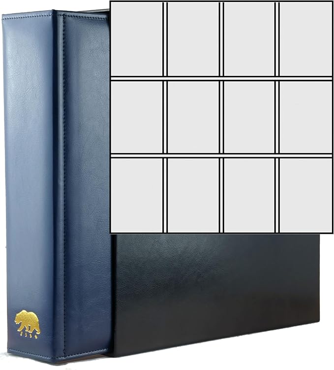 Ursae Minoris Estate Library Deluxe 4 Q-Ring Large Format Binder by Ursae+Minoris