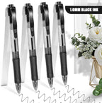 deegtran Pens Bulk, 50 Pack No Bleed Black Ink Click Pens - Image 3