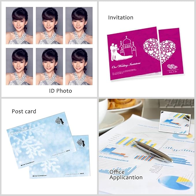 Uinkit 100 Sheets Matte Presentation tabloid paper 11x17 matte Double Sided - Image 6