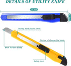 TIFICAL 20-Pack Retractable Utility Cutter | Auto-Lock Design - Image 2