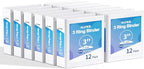 SUNEE 3 Inch Binders 3 Ring 12 Pack, Large Clear View Binders Bulk Three Ring by SUNEE