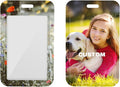 Custom Badge Holder ID Card Hold Case, Personalized Retractable Badges Holders by CustomGiftAccessory