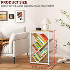 IBUYKE 5 Tier Tree Bookshelf, Small Desktop Bookshelf - Image 3