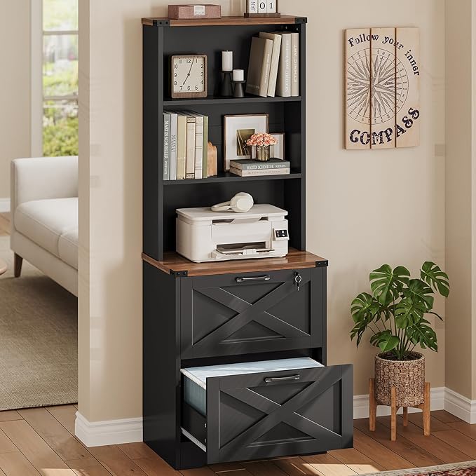 SEDETA 2 Drawer File Cabinet - Image 6