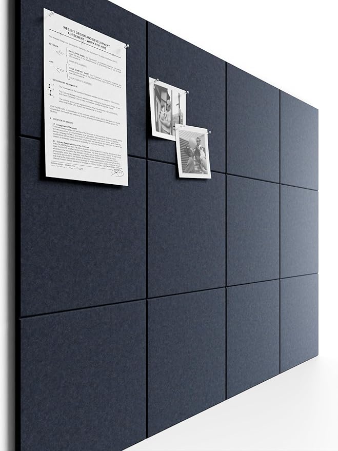 Bumusty Large Cork Board 47"x35" Alternative by Bumusty
