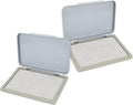 2 Pack Metal Case Stamp Pad Medium Size, Dry by ZIGEL