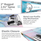 Lateefah 3 Ring Binder, 2 Inch Binder Organizer - Image 4