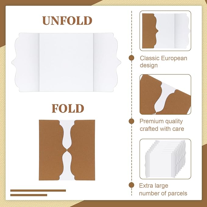 Geyee 20 Pcs 36 x 48 Inch Trifold Poster Board - Image 5