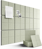 Large Felt Bulletin Board 48" x 36", Cork Board Alternative by FLUXYNARA