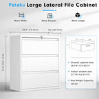 Pataku Metal Lateral File Cabinet - Image 3