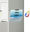 EASEPRES Magnetic 3 Pocket Mesh Hanging Wall File Organizer, Wall Mounted Mail by EASEPRES