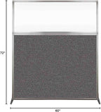 Versare Hush Screen Portable Room Divider | Workstation Wall Divider | - Image 8